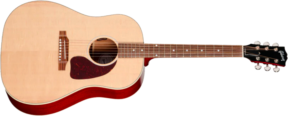 Gibson J45 Standard Modern Dreadnought Epicea Acajou Rw - Natural Top / Cherry Back/sides - Folk guitar - Main picture