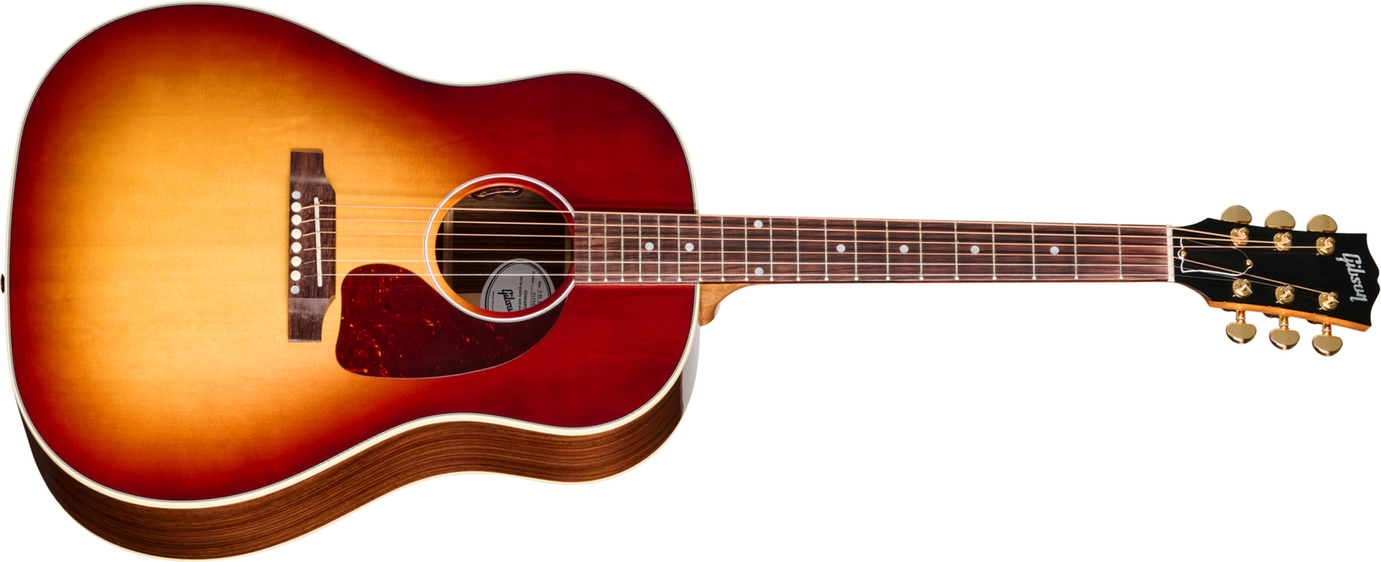 Gibson J45 Standard Rosewood (baggs Hifi Dna) Dreadnought Epicea Palissandre Rw - Rosewood Burst - Folk guitar - Main picture
