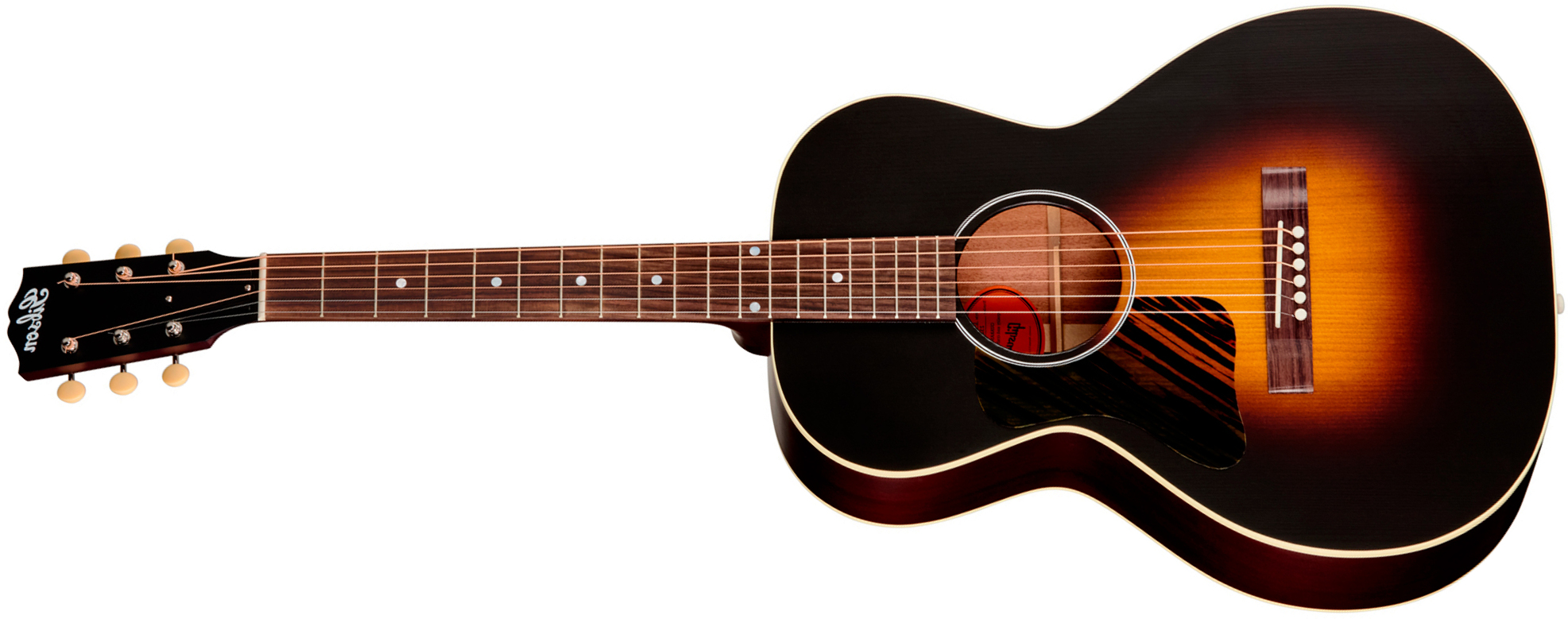 Gibson L00 Century 12-fret Lh Parlor Shsc Gaucher Epicea Acajou Rw - Vintage Sunburst Satin - Folk guitar - Main picture