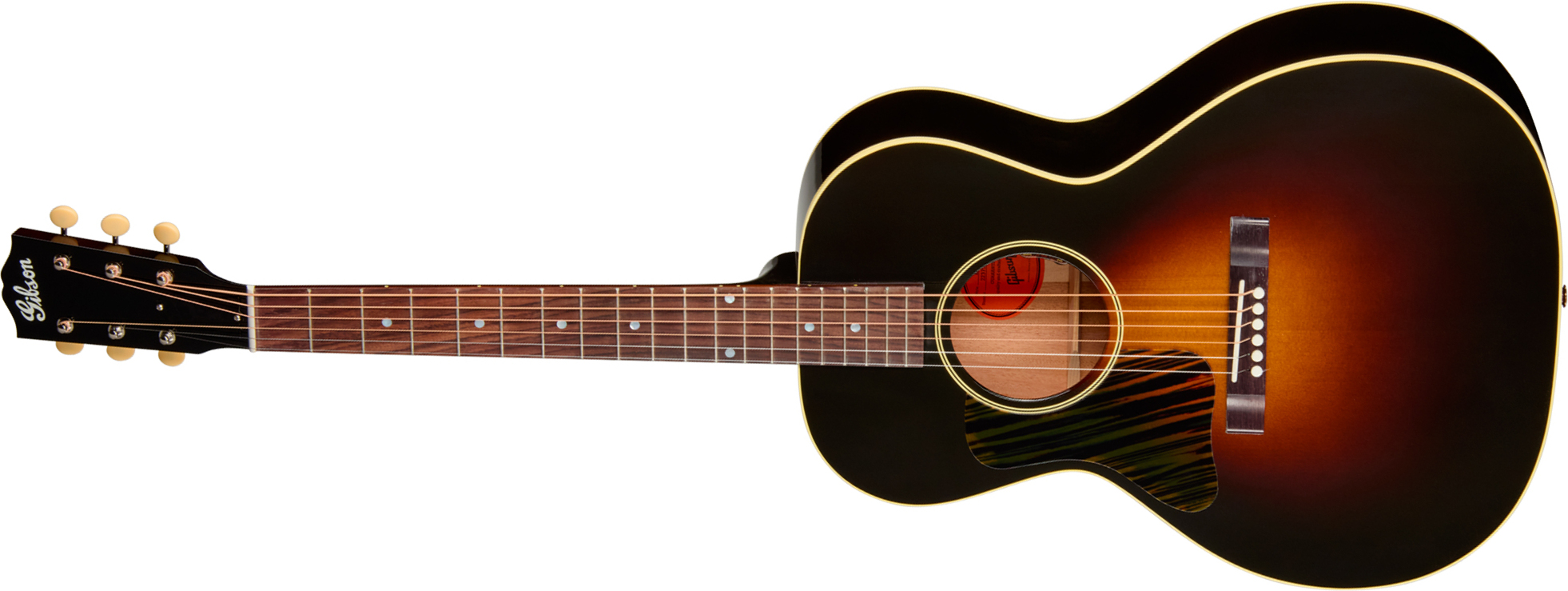 Gibson L00 Original Lh (baggs Hifi Dna) Parlor Shsc Gaucher Epicea Acajou Rw - Vintage Sunburst - Left-handed folk guitar - Main picture