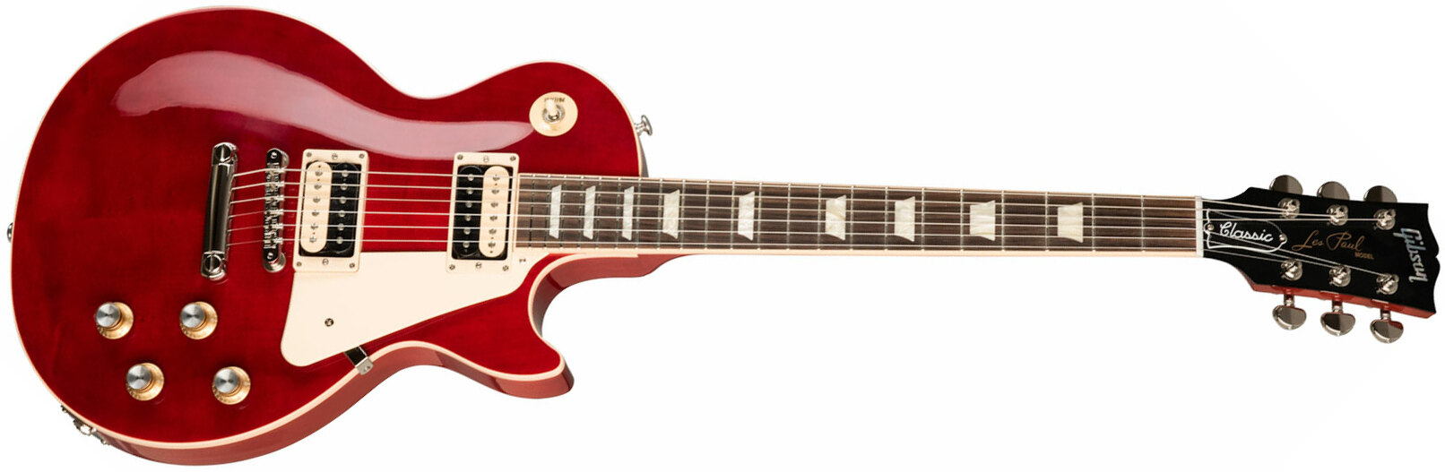 Gibson Les Paul Classic Modern 2h Ht Rw - Trans Cherry - Single cut electric guitar - Main picture
