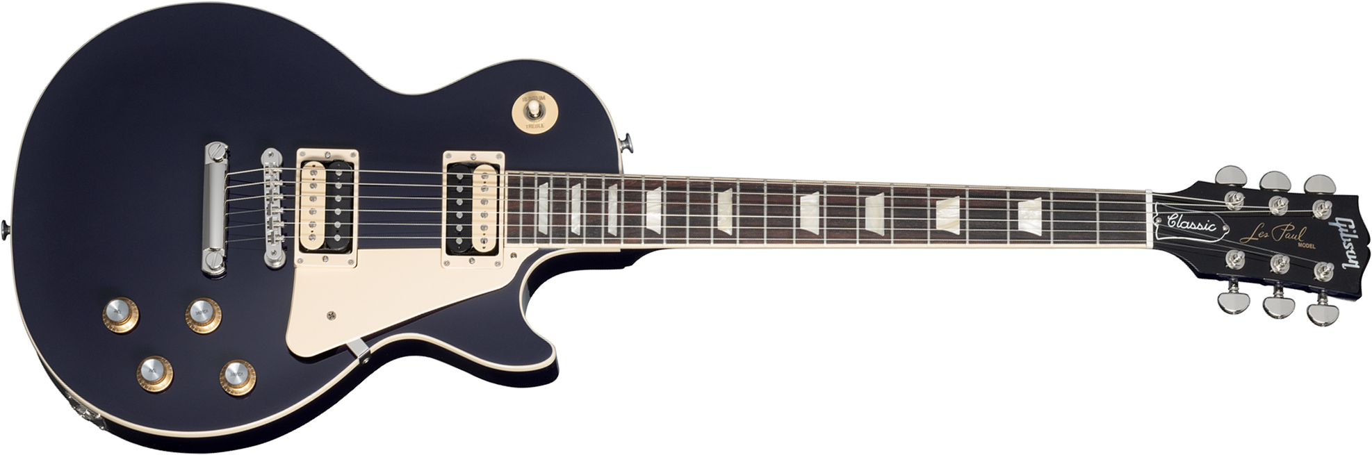 Gibson Les Paul Classic Modern Usa 2h Burstbucker 61 Ht Rw - Deep Purple - Single cut electric guitar - Main picture