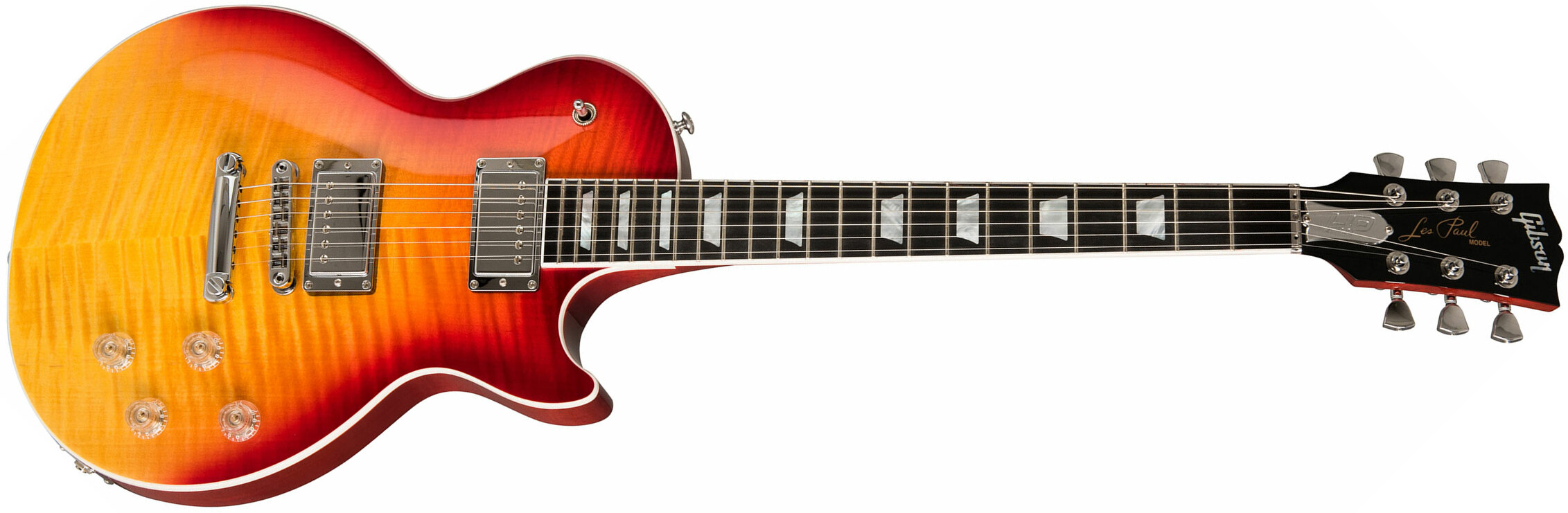 Gibson Les Paul Hp-ii High Performance 2019 2h Ht Ric - Heritage Cherry Fade - Single cut electric guitar - Main picture