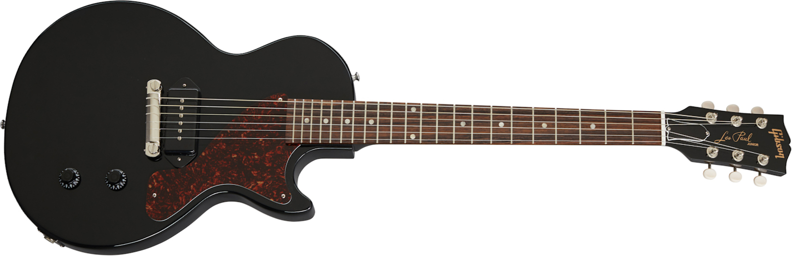 Gibson Les Paul Junior Original 2020 P90 Ht Rw - Ebony - Single cut electric guitar - Main picture