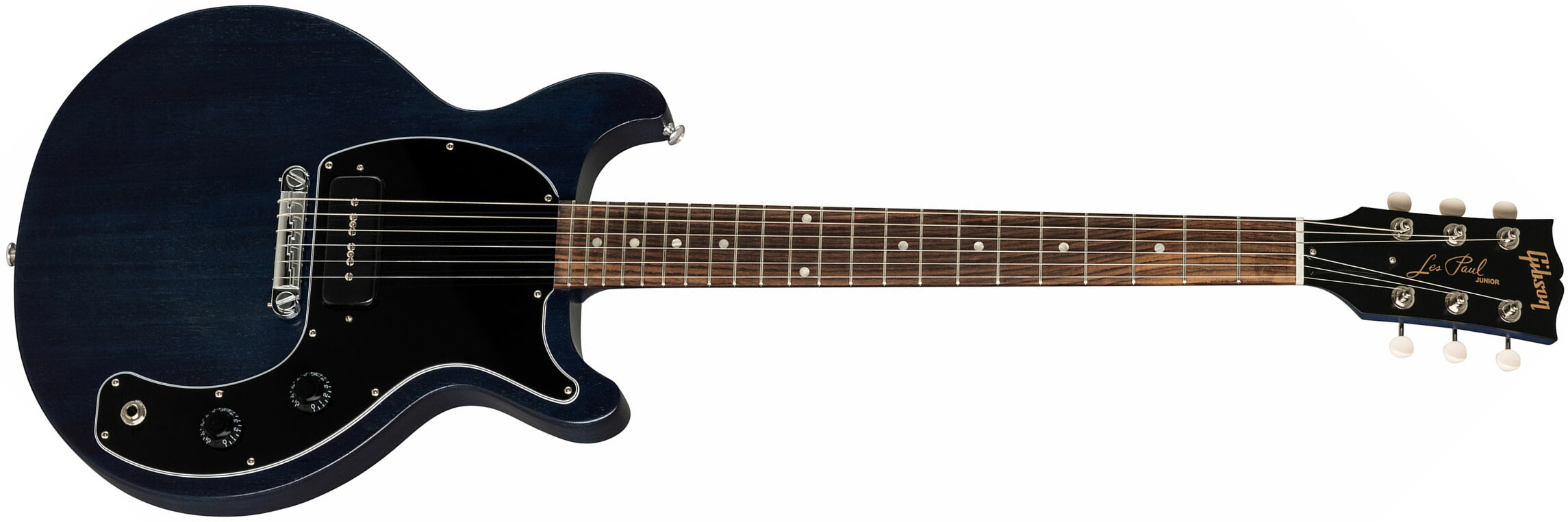 Gibson Les Paul Junior Tribute 2019 P90 Ht Rw - Blue Stain - Single cut electric guitar - Main picture