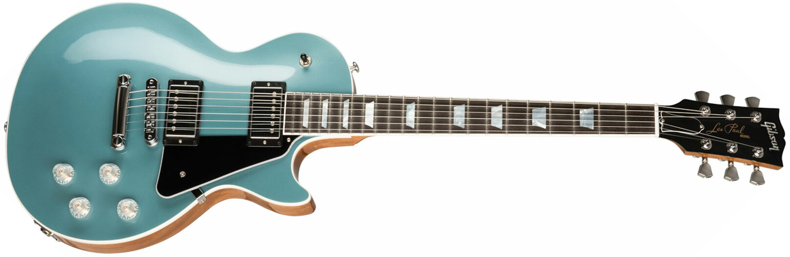 Gibson Les Paul Modern Modern 2h Ht Eb - Faded Pelham Blue Top - Single cut electric guitar - Main picture
