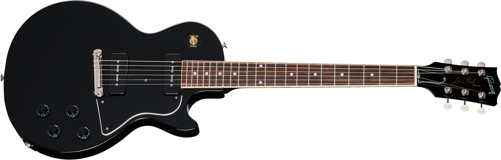 Gibson Les Paul Special Original Usa 2s P90 Ht Rw - Ebony - Single cut electric guitar - Main picture