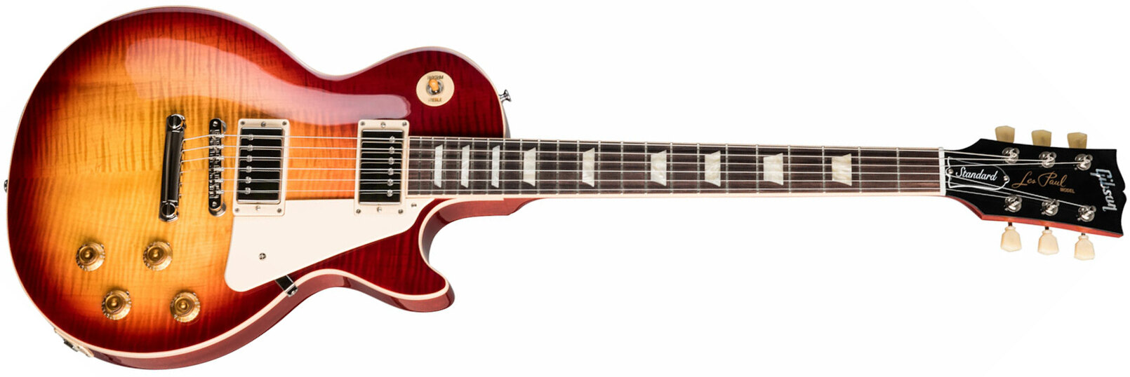 Gibson Les Paul Standard 50s 2h Ht Rw - Heritage Cherry Sunburst - Single cut electric guitar - Main picture