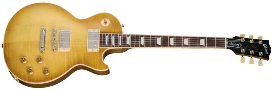 Gibson Les Paul Standard 50s Faded 2h Burstbucker Ht Rw - Vintage Honey Burst - Single cut electric guitar - Main picture