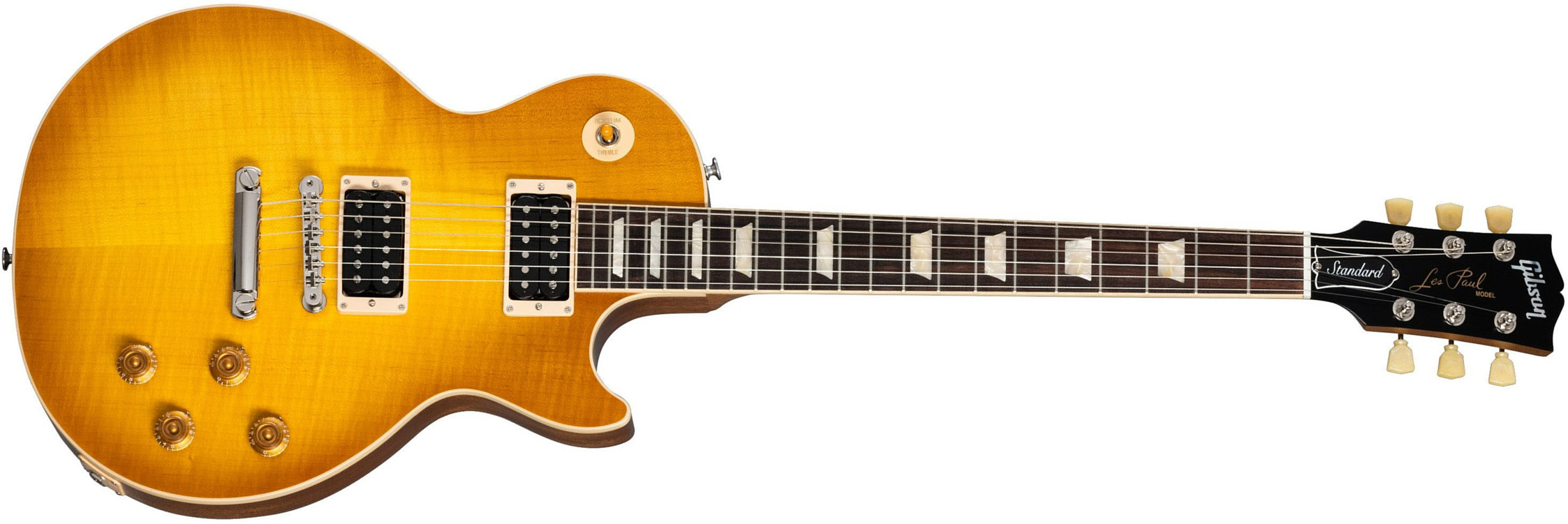 Gibson Les Paul Standard 50s Faded Original 2h Ht Rw - Vintage Honey Burst - Single cut electric guitar - Main picture