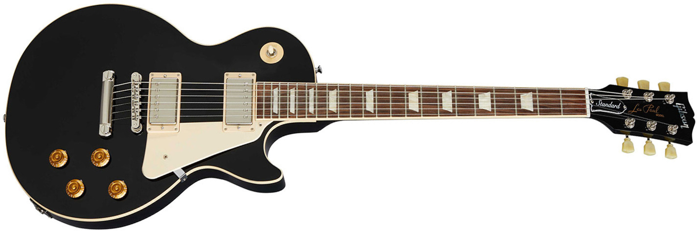 Gibson Les Paul Standard 50s Original Ltd 2h Ht Rw - Ebony - Single cut electric guitar - Main picture