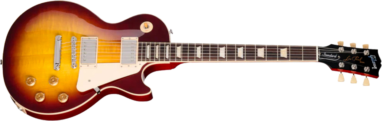 Gibson Les Paul Standard 50s Original Usa 2h Ht Rw - Iced Tea - Single cut electric guitar - Main picture