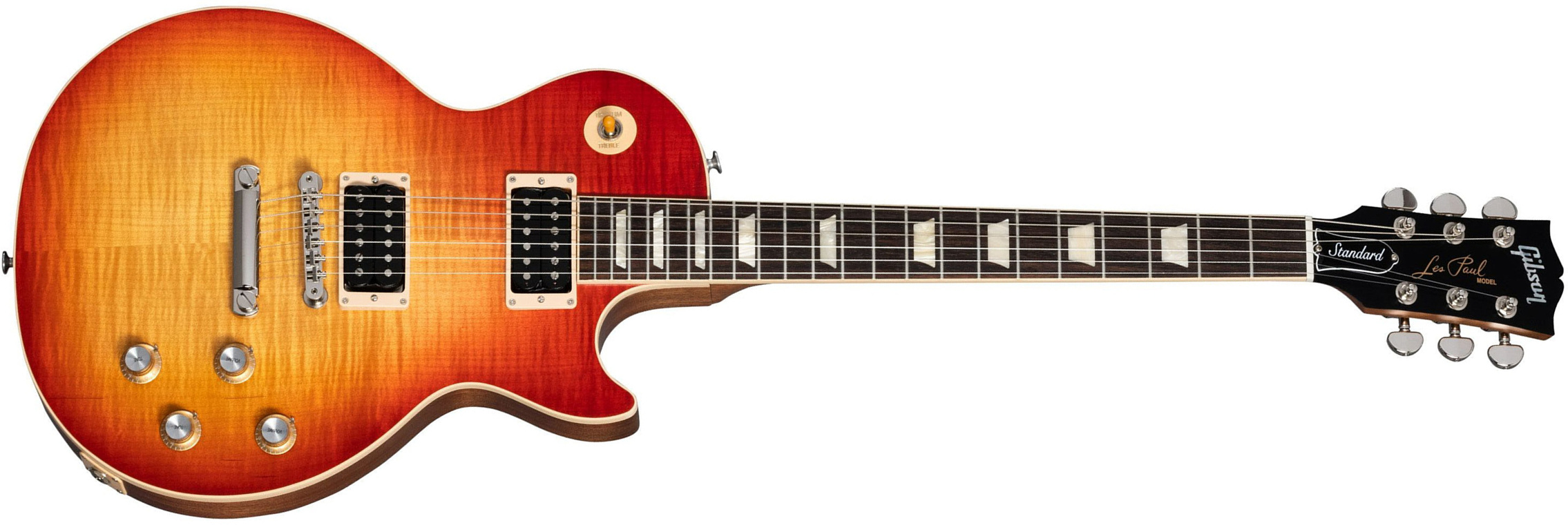 Gibson Les Paul Standard 60s Faded Original 2h Ht Rw - Vintage Cherry Sunburst - Single cut electric guitar - Main picture