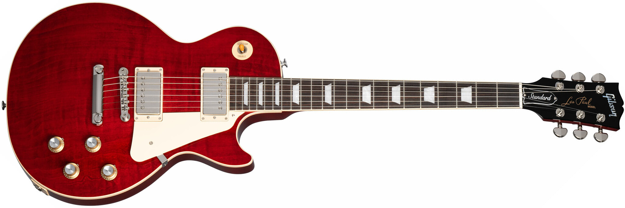 Gibson Les Paul Standard 60s Figured Original 2h Ht Rw - 60s Cherry - Single cut electric guitar - Main picture