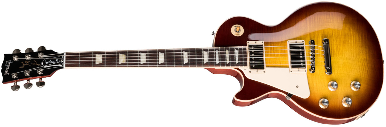Gibson Les Paul Standard 60s Lh Gaucher 2h Ht Rw - Iced Tea - Left-handed electric guitar - Main picture