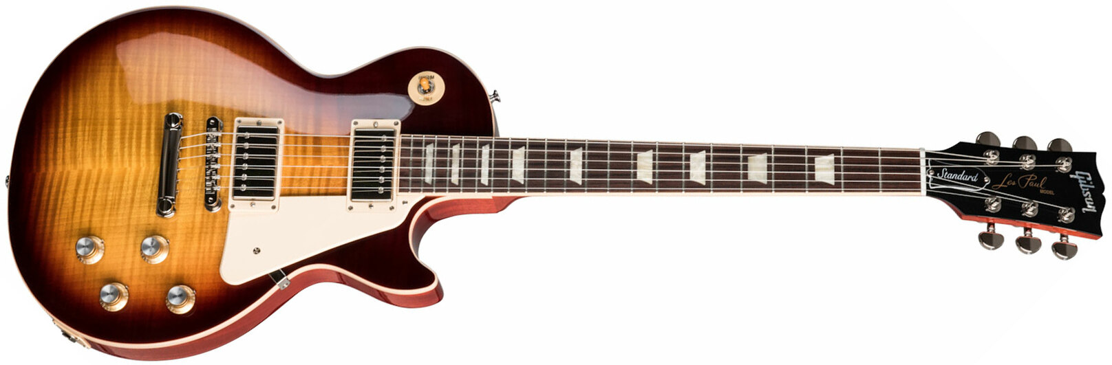Gibson Les Paul Standard 60s Original 2h Ht Rw - Bourbon Burst - Single cut electric guitar - Main picture
