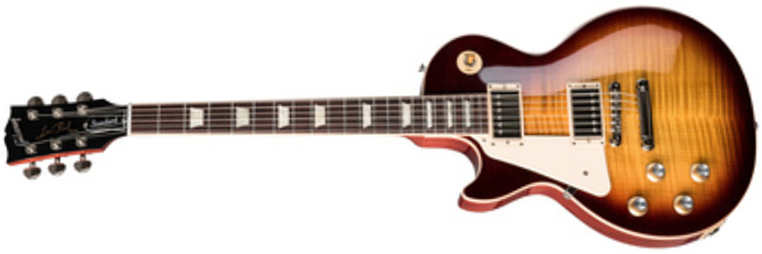 Gibson Les Paul Standard 60s Original Gaucher 2h Ht Rw - Bourbon Burst - Left-handed electric guitar - Main picture