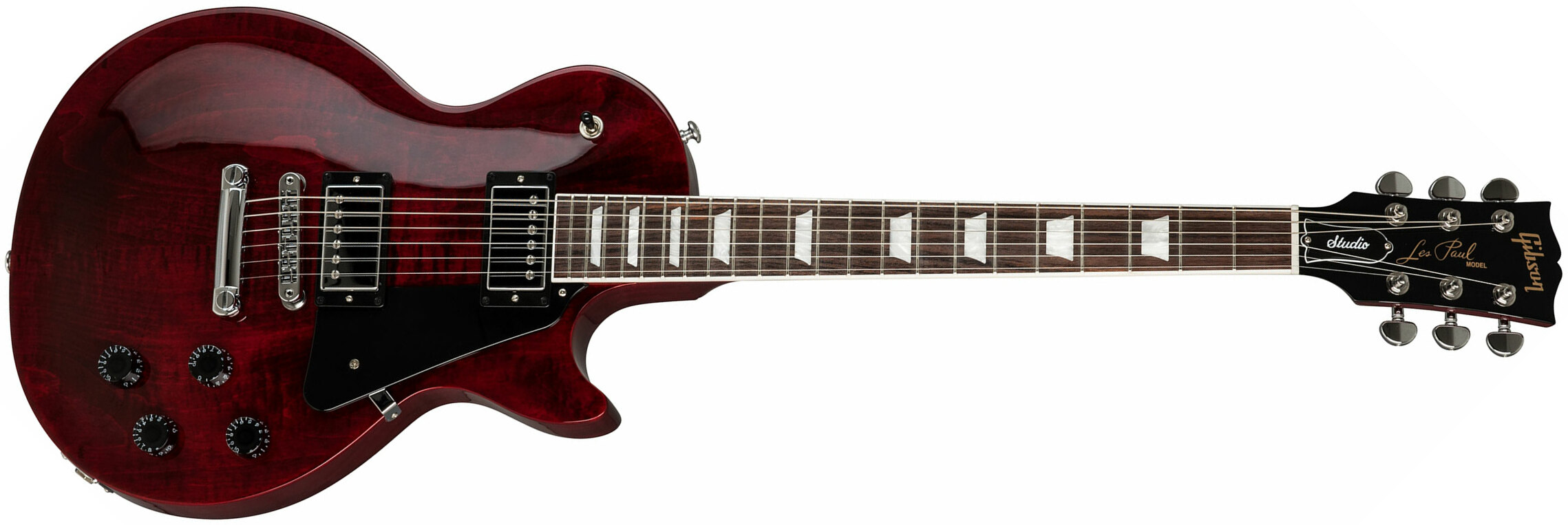 Gibson Les Paul Studio 2019 Hh Ht Rw - Wine Red - Single cut electric guitar - Main picture