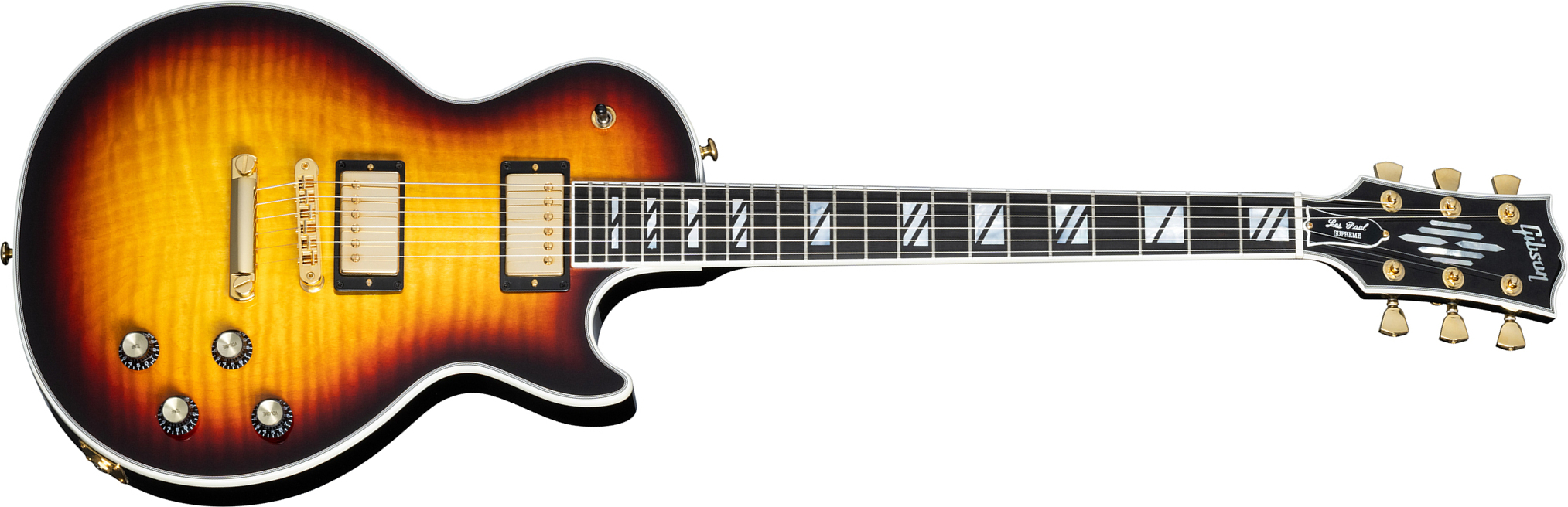 Gibson Les Paul Supreme 2023 2h Ht Eb - Fireburst - Single cut electric guitar - Main picture