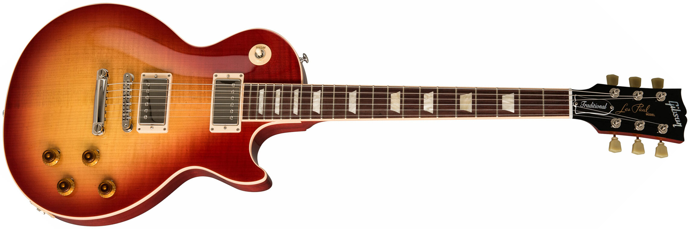 Gibson Les Paul Traditional 2019 2h Ht Rw - Heritage Cherry Sunburst - Single cut electric guitar - Main picture