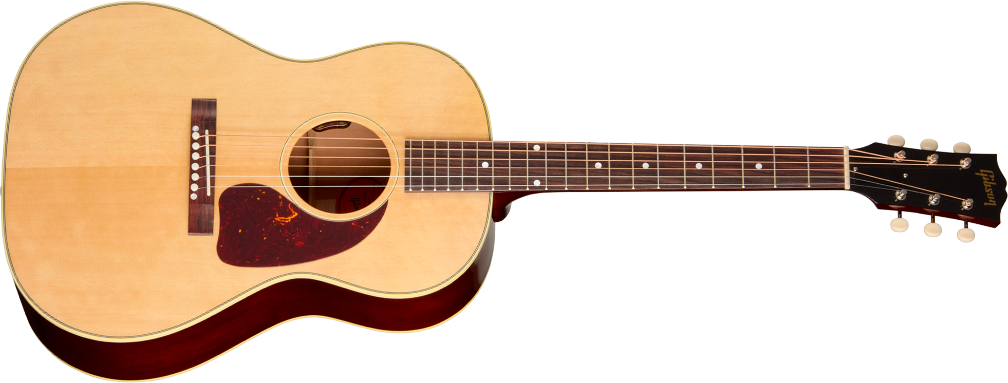 Gibson Lg2 50s Original Concert Epicea Acajou Rw - Antique Natural - Folk guitar - Main picture