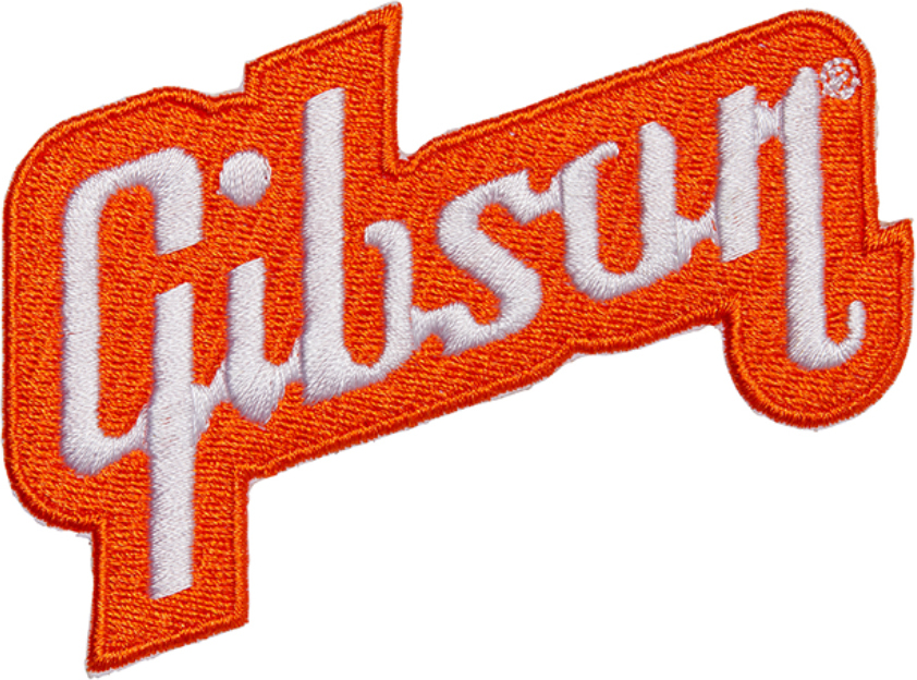 Gibson Logo Patch Orange - Escutcheon - Main picture