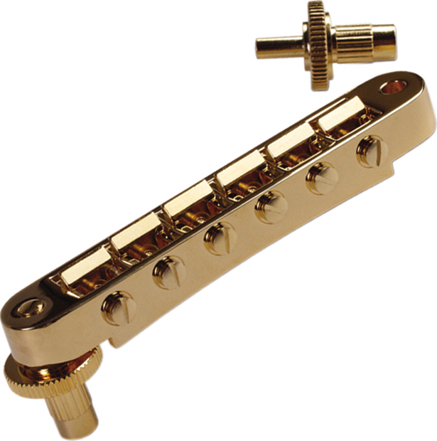 Gibson Nashville Tune-o-matic Bridge Gold - Bridge - Main picture