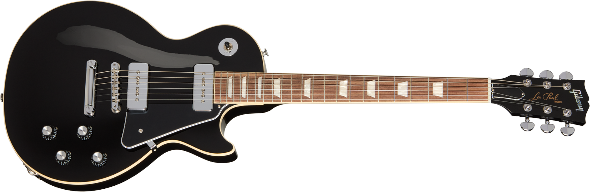 Gibson Noel Gallagher Les Paul Standard Signature 2h Ht Rw - Ebony - Signature electric guitar - Main picture