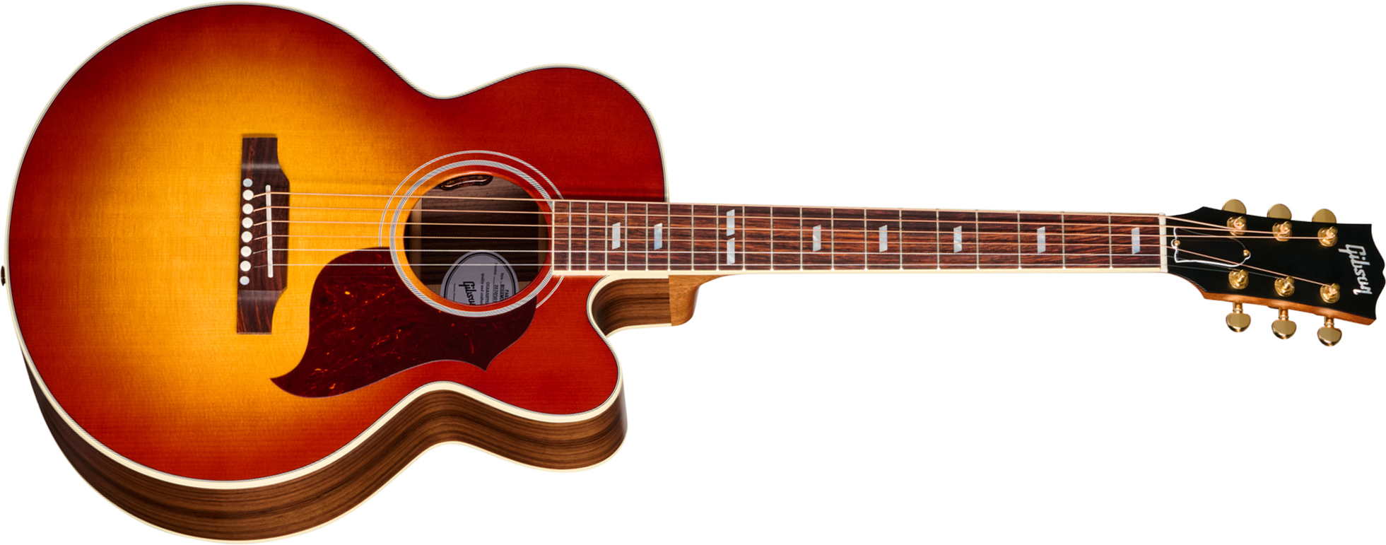 Gibson Parlor Rosewood Ec (baggs Hifi Dna) Cw Shsc Epicea Palissandre Rw - Rosewood Burst - Folk guitar - Main picture