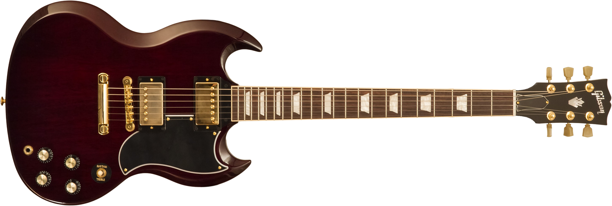 Gibson Sg Standard 1961 Gh Original 2h Ht Rw - Aged Cherry - Double cut electric guitar - Main picture