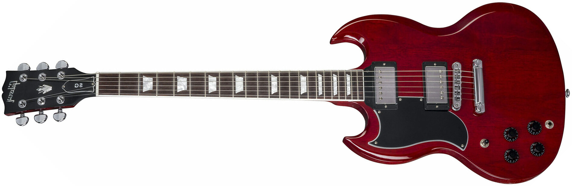 Gibson Sg Standard 2018 Lh Gaucher - Heritage Cherry - Left-handed electric guitar - Main picture