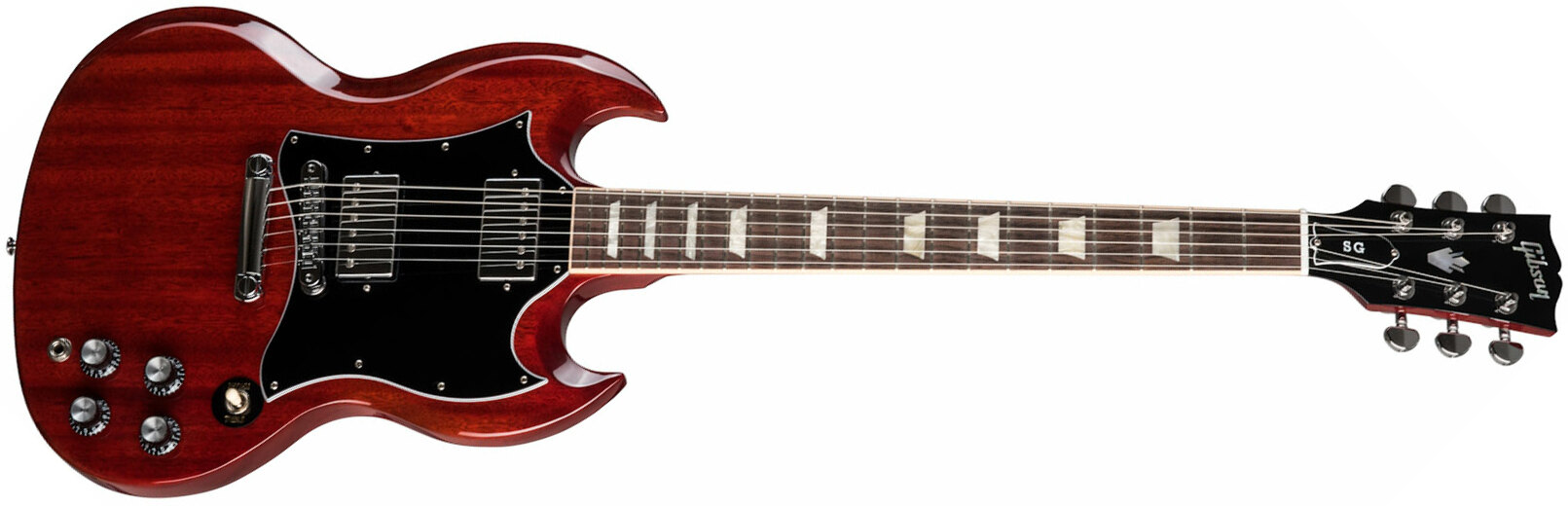 Gibson Sg Standard 2h Ht Rw - Heritage Cherry - Double cut electric guitar - Main picture
