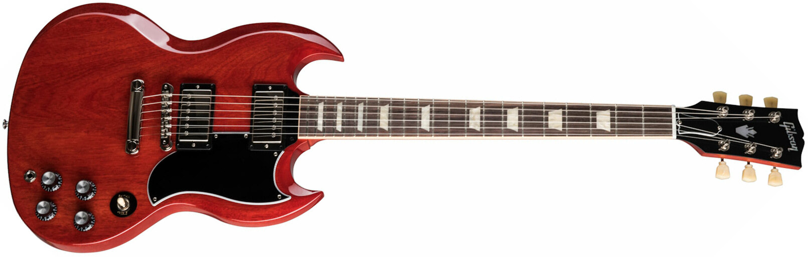 Gibson Sg Standard '61 2h Ht Rw - Vintage Cherry - Retro rock electric guitar - Main picture