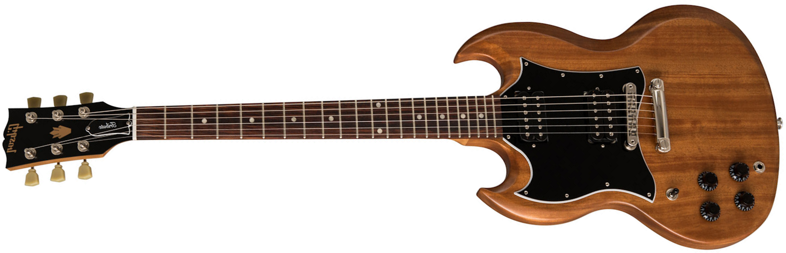 Gibson Sg Tribute Lh Modern Gaucher 2h Ht Rw - Natural Walnut - Left-handed electric guitar - Main picture
