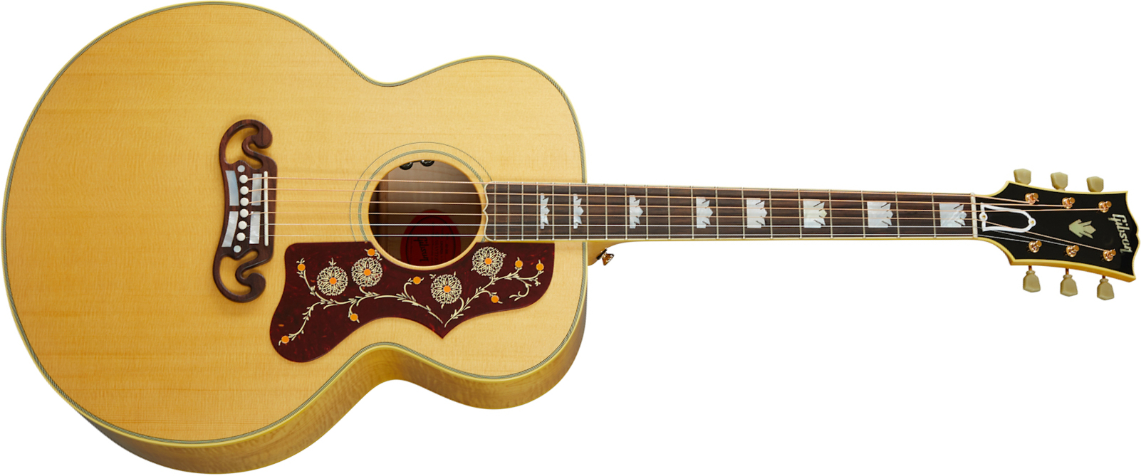 Gibson Sj-200 Original 2020 Super Jumbo Epicea Erable Rw - Antique Natural - Electro acoustic guitar - Main picture