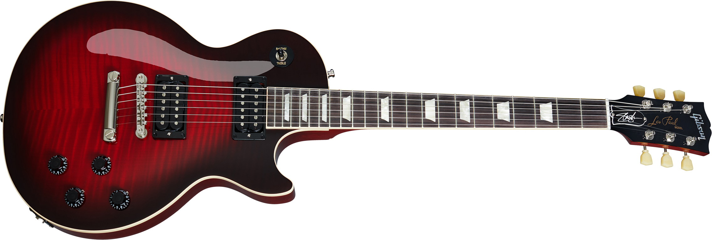 Gibson Slash Les Paul Standard 50's 2020 Original Signature 2h Ht Rw - Vermillion Burst - Single cut electric guitar - Main picture