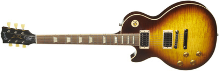 Gibson Slash Les Paul Standard 50's Lh Original Signature Gaucher 2h Ht Rw - November Burst - Left-handed electric guitar - Main picture