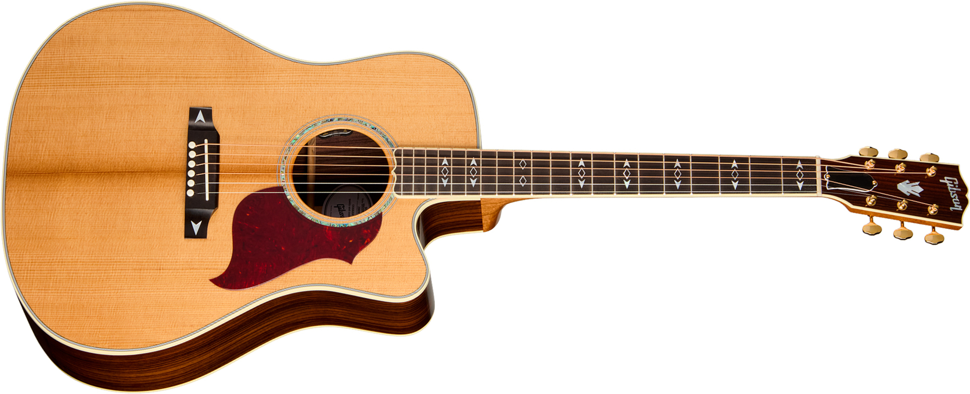 Gibson Songwriter Recording Artist (baggs Hifi Dna) Dreadnought Cw Epicea Palissandre Eb - Antique Natural - Folk guitar - Main picture