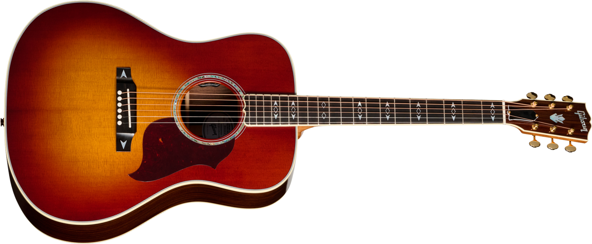 Gibson Songwriter Recording Artist Dreadnought Epicea Palissandre Rw - Rosewood Burst - Folk guitar - Main picture