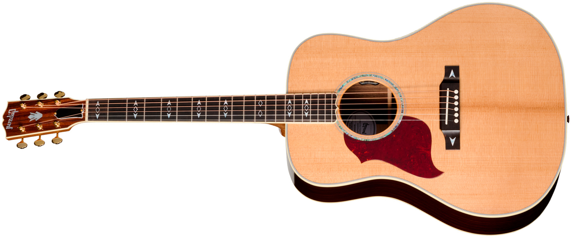 Gibson Songwriter Recording Artist Lh (baggs Hifi Dna) Dreadnought Gaucher Epicea Palissandre Eb - Antique Natural - Folk guitar - Main picture