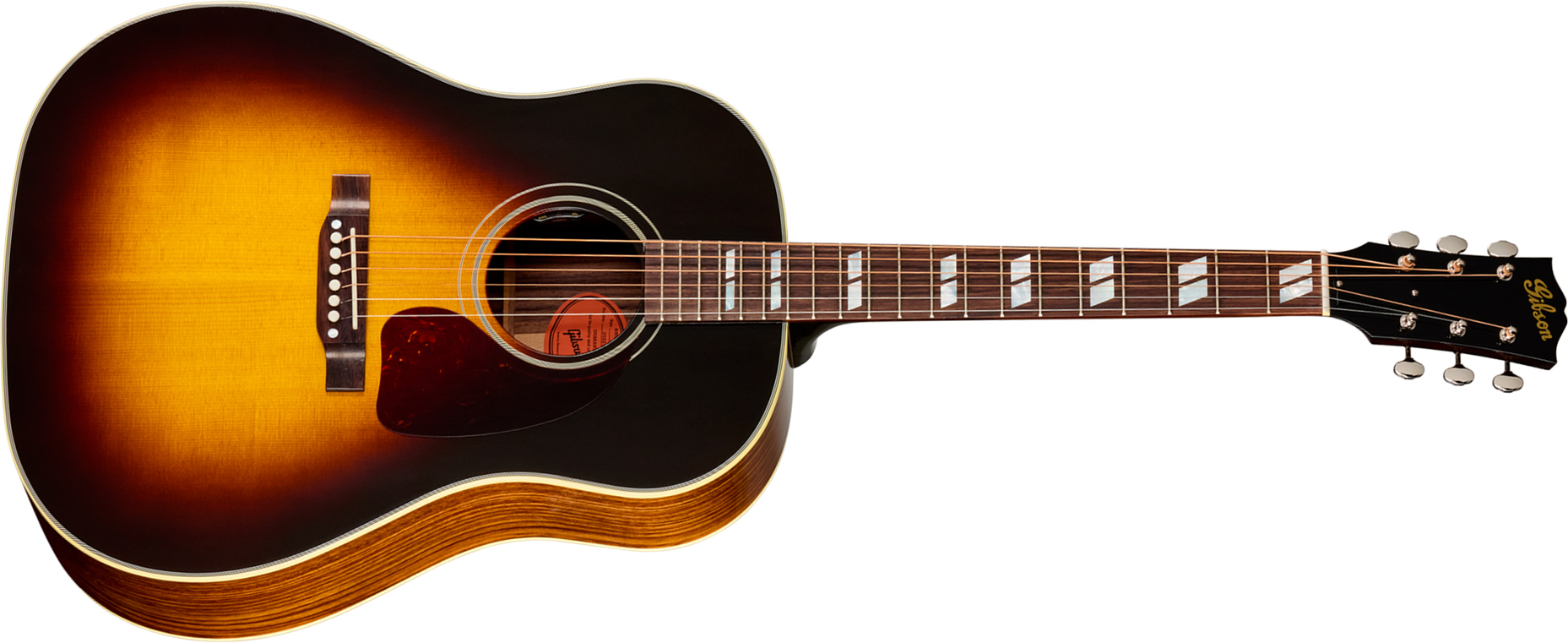 Gibson Southern Jumbo 40s Original (baggs Hifi Dna) Dreadnought Epicea Palissandre Rw - Vintage Sunburst - Folk guitar - Main picture