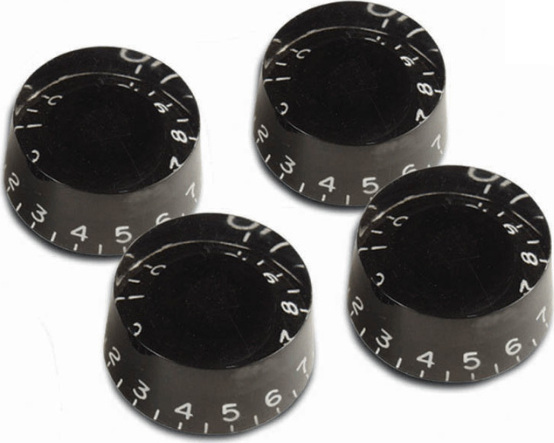 Gibson Speed Knobs 4 Pack Black - Control Knob - Main picture