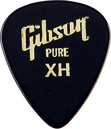 Gibson Standard Style Guitar Pick Rounded 351 Celluloid Extra Heavy - Guitar pick - Main picture