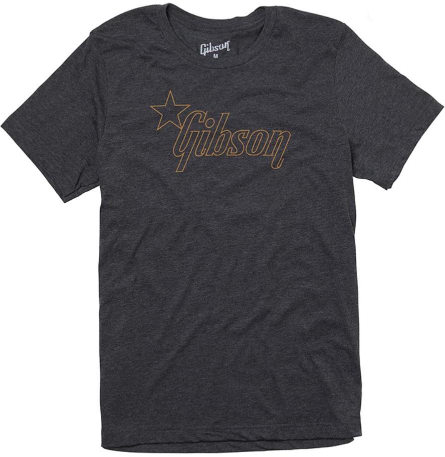 T-shirt Gibson Star Logo Tee Medium - Charcoal
