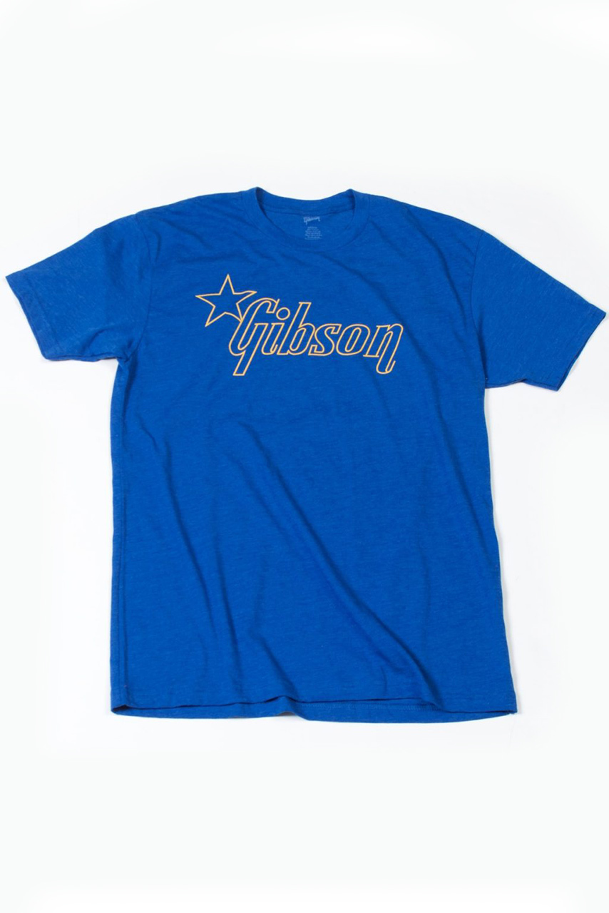 Gibson Star T Medium Blue - T-shirt - Main picture