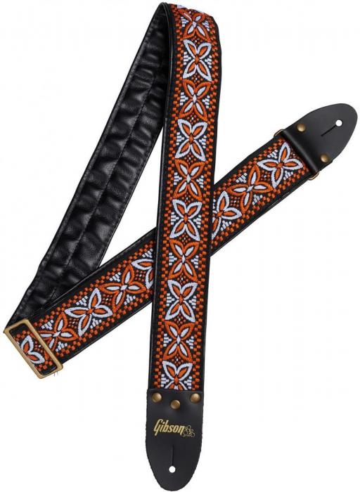 Guitar strap Gibson The Orange Lily Guitar Strap