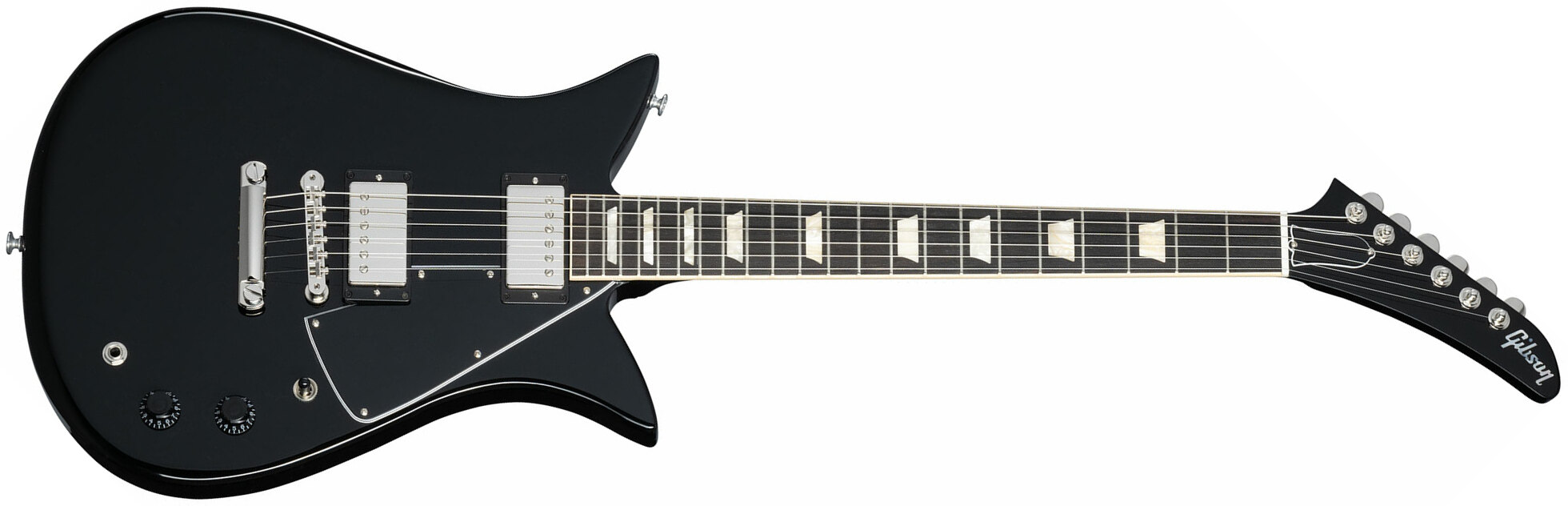 Gibson Theodore Standard Original 2h Ht Rw - Ebony - Retro rock electric guitar - Main picture