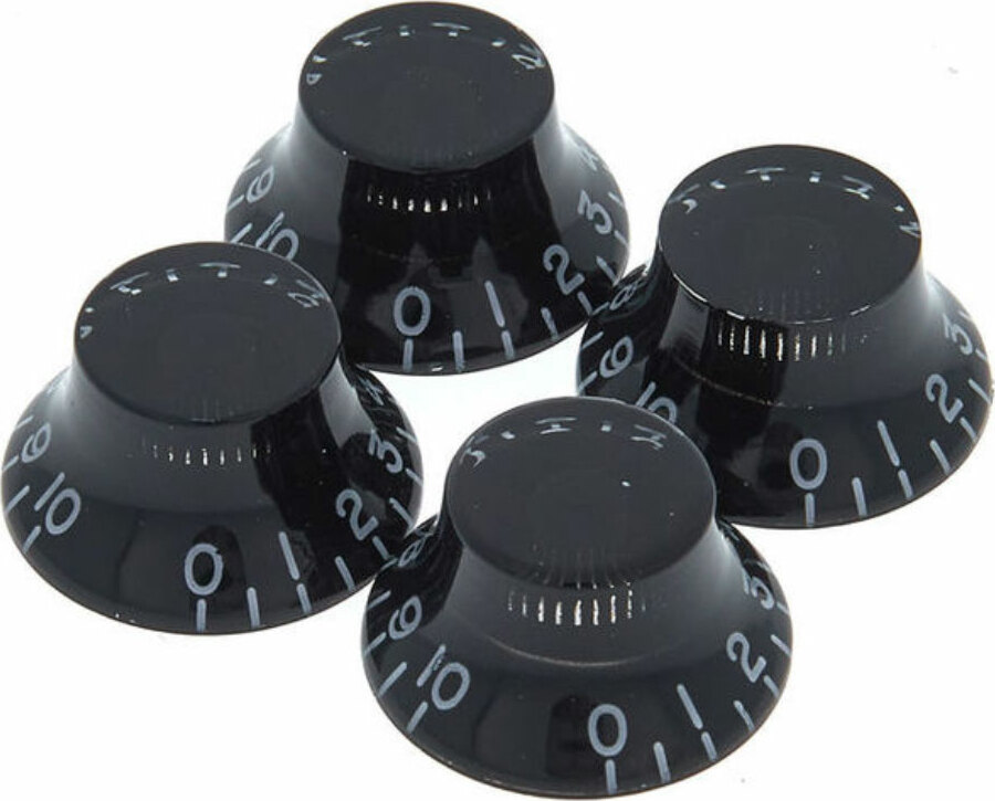 Gibson Top Hat Knobs 4-pack Black - Control Knob - Main picture