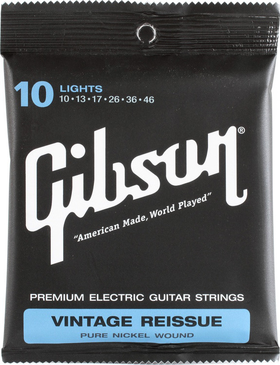 Gibson Jeu De 6 Cordes Vintage Reissue Electric Guitar Seg-vr10 010.046 - Electric guitar strings - Main picture