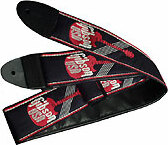 Gibson Woven Style Logo 2 Red - Guitar strap - Main picture